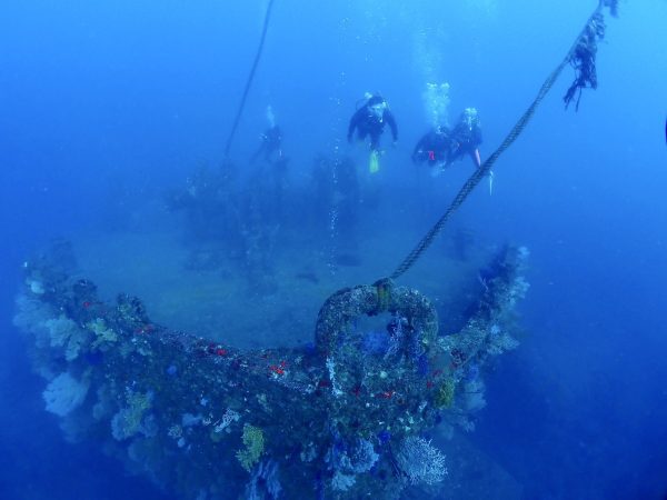 ずっとダイビングの目標にしていた熱海の沈没船について